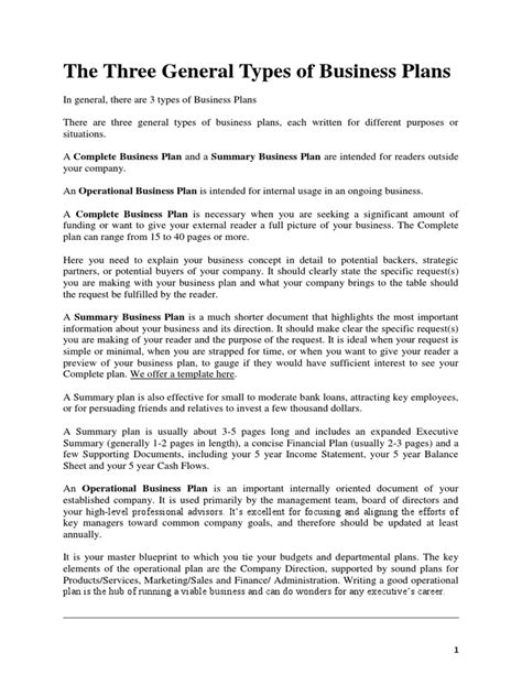 Business Plan Types 的图像结果