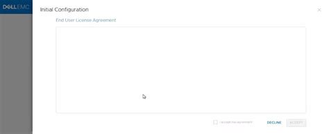 PowerStore: Blank EULA screen during deployment | Dell India