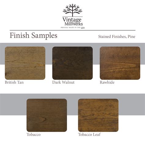 Wood Finish Samples | Eco-Friendly Finish Samples