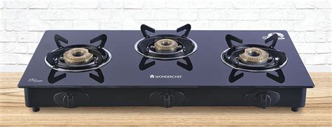 Buy Wonderchef Ultima Plus 3 Burner Auto Cooktop with 6 mm Thick ...