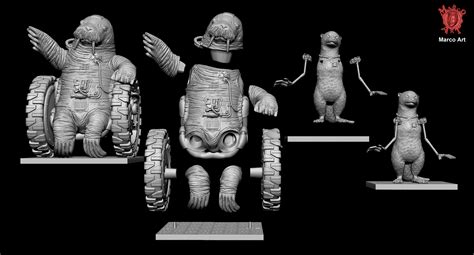 Lylla/ Teefs/ Rocket/ Floor - Marco Art