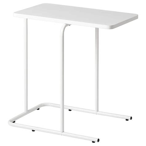 Ikea Steel Powder Coating Alloy Steel Side Table (White , 15X10X5 cm ...
