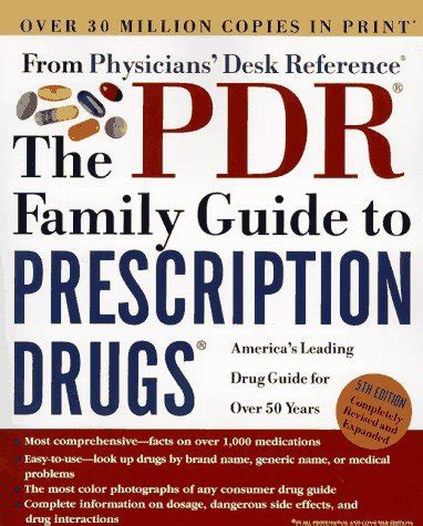 Buy The Pdr (R) Family Guide to Prescription Drugs (R): 5th Edition ...