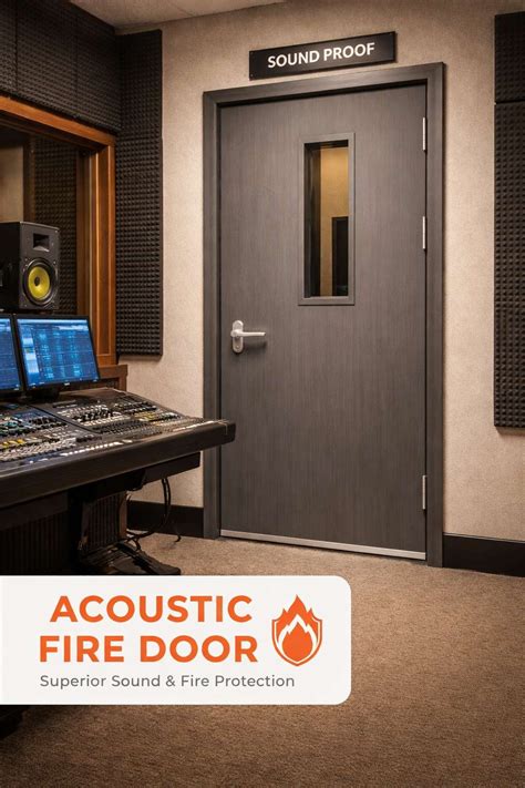 Acoustic Fire Door Supplier in Uttar Pradesh | 120 Min Fire + Sound