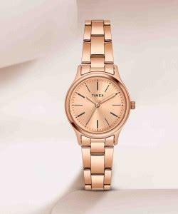 TIMEX Rose Gold Dial Stainless Steel Analog Watch - For Women - Buy ...