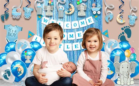 Party Propz Welcome Home Baby Decoration - Big 46 Pcs, Cradle Ceremony ...