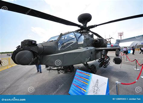 RSAF Boeing AH-64D Apache Attack Helicopter Editorial Stock Photo ...