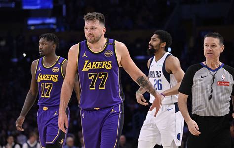 LA Lakers vs Dallas Mavericks Predicted Starting Lineups and Depth ...