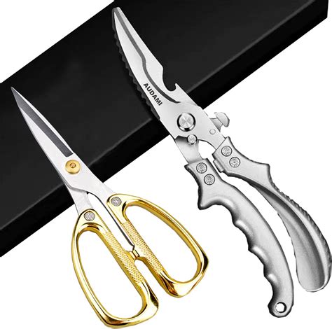 Amazon.com: Dream Reach Poultry Shears - Heavy Duty Kitchen Scissors ...
