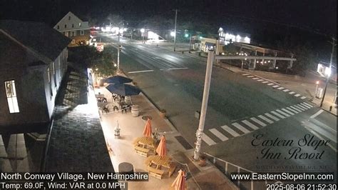 North Conway Village Live Cam - Conway, Carroll, New Hampshire, USA ...