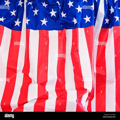 American Flag banner Stock Photo - Alamy