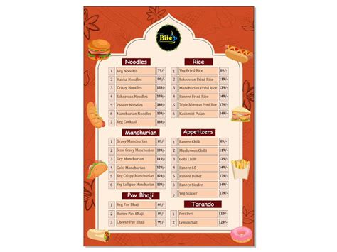 Menu at BITE_OF_LIFE_CAFE, Betul