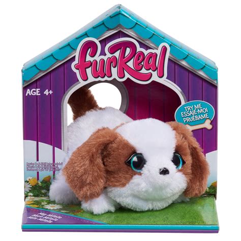 furReal My Minis Puppy Interactive Toy, Small Plush Puppy with Movement ...