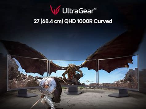 LG UltraGear 81.28 cm (32 inch) Curved Quad HD LED Backlit VA Panel ...