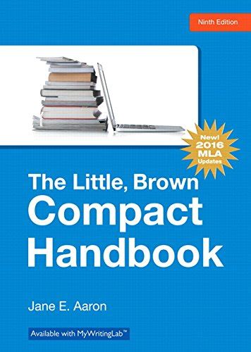 Buy The Little, Brown Compact Handbook: 2016 MLA Updates Book Online at ...