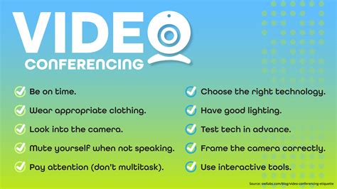 Video Conferencing & Conference Call Tips | Free Graphics | Visix