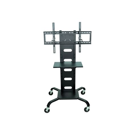 Luxor Steel Pedestal TV Stand, Screens up to 60", Black (WPSMS51 ...
