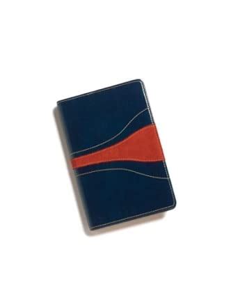Buy New International Version Bible: Navy/rust, Italian Duo-tone ...