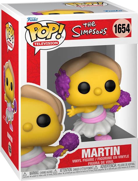 Funko POP! TV: Simpsons - Martin Prince As Calliope - the Simpsons ...