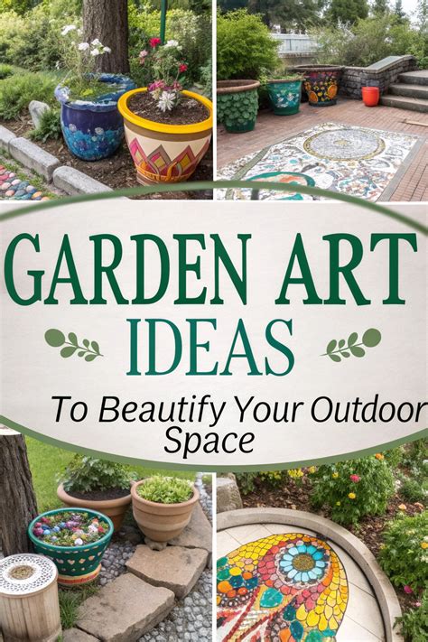 13 Garden Art Ideas to Beautify Your Outdoor Space