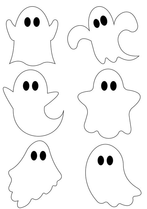 Halloween Stencil Ghost