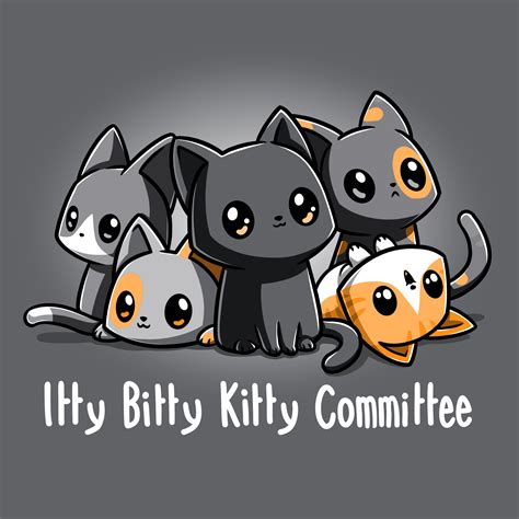 Itty Bitty Kitty Committee | Funny, cute, & nerdy t-shirts – TeeTurtle