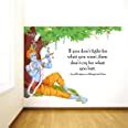 Rawpockets Decals ' Lord Krishna Flute Bhagavad Gita Quote ' Extra ...