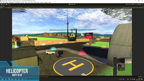 Unity Helicopter Tutorial 的图像结果