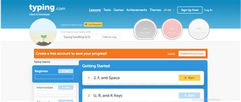 Image result for Learn TYPING Org Beginners Typing Lessons