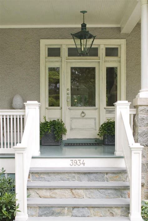 Beautiful entry door. | Exterior stairs, Front porch steps, House exterior
