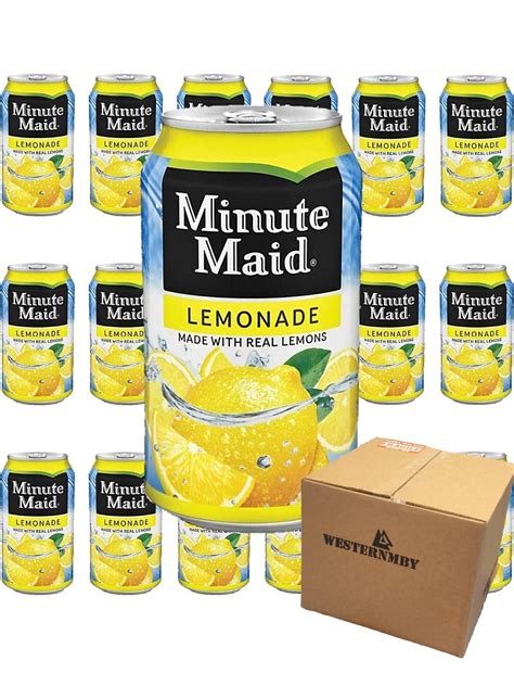 WESTERNBMY Minute Maid Lemonade - Refreshing 12 fl oz Cans, India | Ubuy