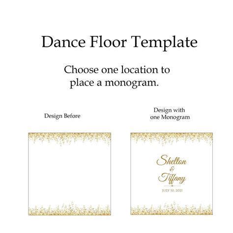 Custom Gloss Wedding Dance Floor Decals Warp Rustic Dance Floor Ideas ...