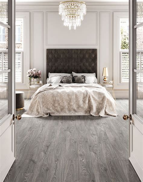 Villa - Timeless Oak Grey Laminate Flooring | Direct Wood Flooring