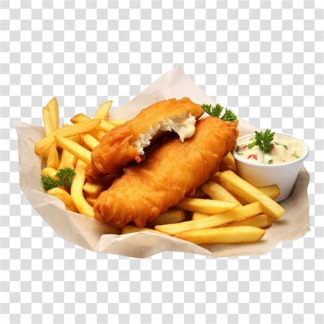 Png food meal fish white background | Premium AI-generated PSD