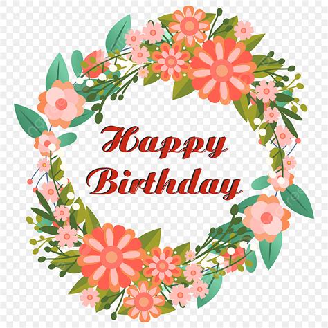 Clipart Happy Birthday Flowers at Ali Ireland blog
