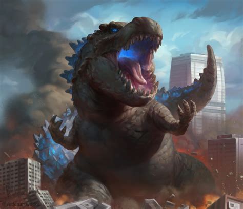Godzilla FanArt by Eedenartwork on DeviantArt