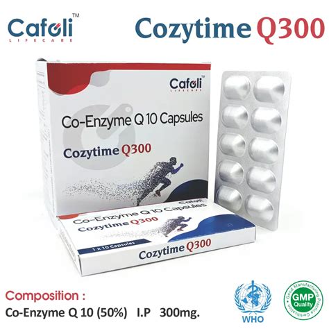 Coenzyme Q10 300mg – Cozytime Q300 Capsule