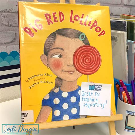 Big Red Lollipop Book Activities