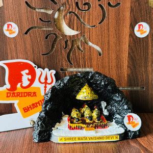 DARIDRA BHANJAN Marble Goddess Maa Durga Devi Idol, vaishno maa Darbar ...