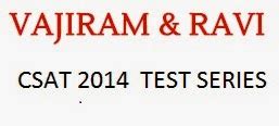Vajiram CSAT 2014 Test Series 1 - xaam.in