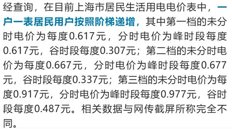 上海民用电费涨价了？谣言！调整电费均会提前公示_居民_电价_时段