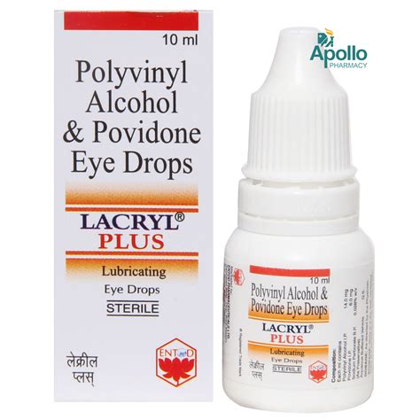 LACRYL PLUS DROPS Price, Uses, Side Effects, Composition - Apollo Pharmacy