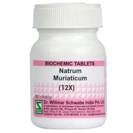 Dr. Willmar Schwabe Natrum Muriaticum 3X Tablet 20 gm - Multimedicos