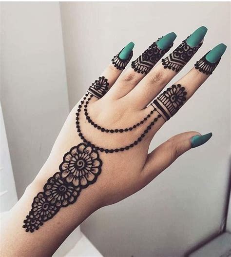 easy mehndi designs for beginners arabic