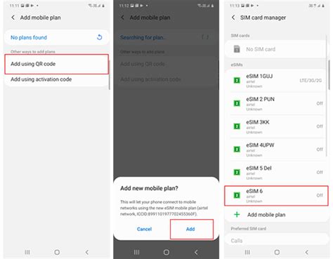 Esim Card Online Activation for Smartphone & Smartwatch - Airtel