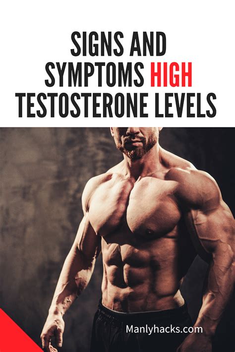 Image result for High Testosterone Levels Sign