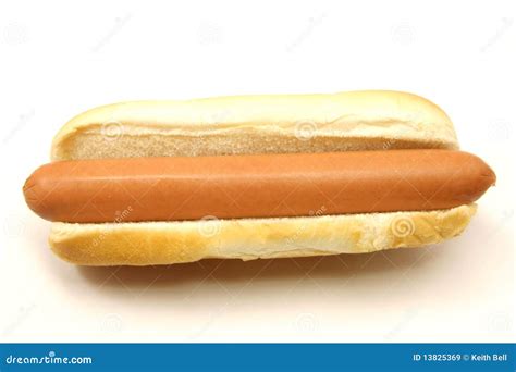 Foot Long Hot Dog with Bun stock image. Image of long - 13825369