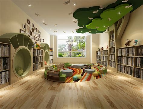 儿童房阅读区，学习玩耍两不误 - 与家共度好时光设计效果图 - 每平每屋·设计家