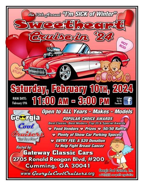 "Im SICK of Winter" Sweetheart Cruise-in, Gateway Classic Cars (Gateway ...