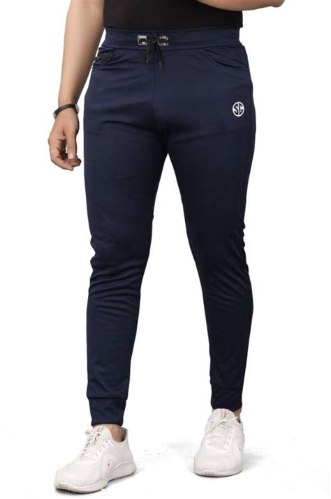 Wome Solid Men Blue Track Pants - Buy Wome Solid Men Blue Track Pants ...